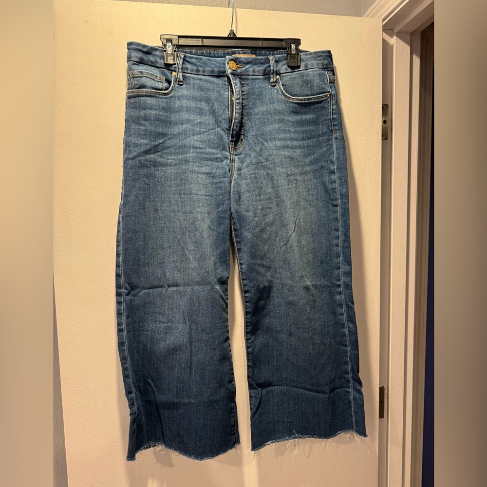 Kut from the Kloth Mid-Wash Cropped Jeans